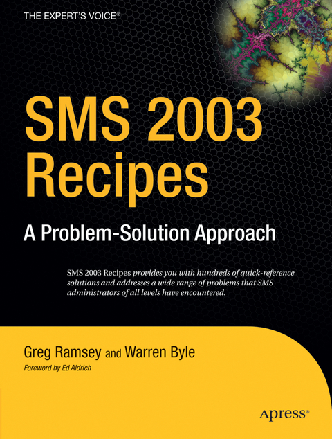 SMS 2003 Recipes - Greg Ramsey, Warren Byle