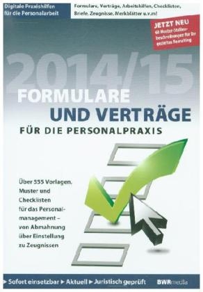 Formulare und Verträge für die Personalpraxis 2014/2015 - 