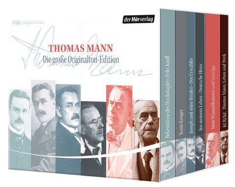 Die gro&szlig;e Originalton-Edition - Thomas Mann