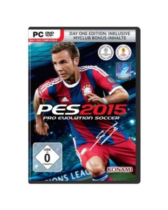 PES 2015, Pro Evolution Soccer, DVD-ROM