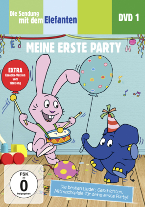 Die Sendung mit dem Elefanten - Meine erste Party, 1 DVD