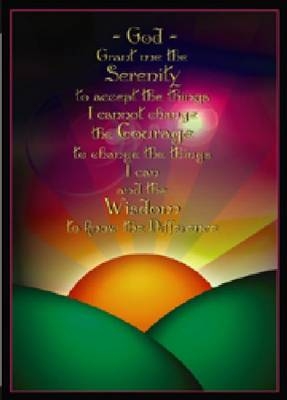 Serenity Prayer Sun