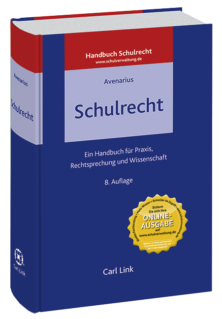 Schulrecht - Hermann Avenarius, Hans P F&uuml;ssel