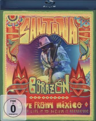 Coraz&oacute;n - Live From Mexico: Live It To Believe It, 2 Blu-rays -  Santana