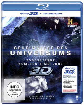 Geheimnisse des Universums 3D: Todessterne, Kometen und Meteore, 1 Blu-ray