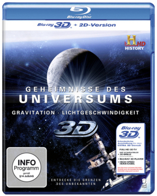 Geheimnisse des Universums 3D - Gravitation, Lichtgeschwindigkeit, 1 Blu-ray