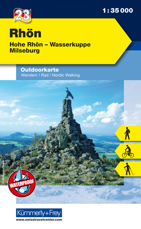 Rh&ouml;n, Hohe Rh&ouml;n, Wasserkuppe, Milseburg