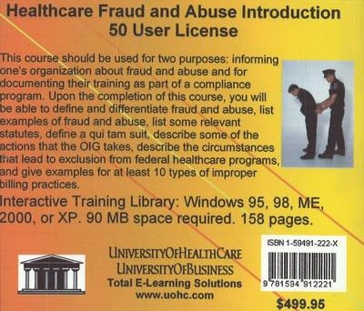 Healthcare Fraud and Abuse Introduction, 50 Users - Daniel Farb
