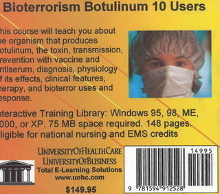 Bioterrorism Botulinum, 10 Users