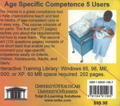 Age Specific Competence, 5 Users - Daniel Farb
