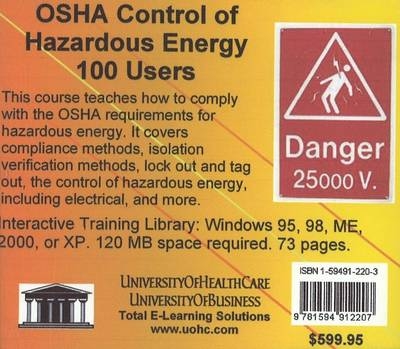 OSHA Control (100 Users) of Hazardous Energy - Daniel Farb
