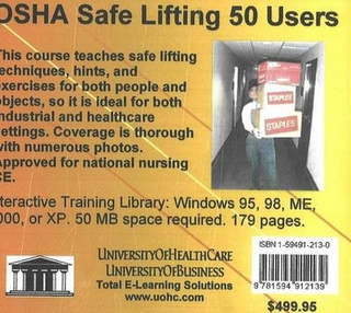 OSHA Safe Lifting, 50 Users
