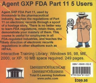 Agent GCP FDA, 5 Users - Daniel Farb