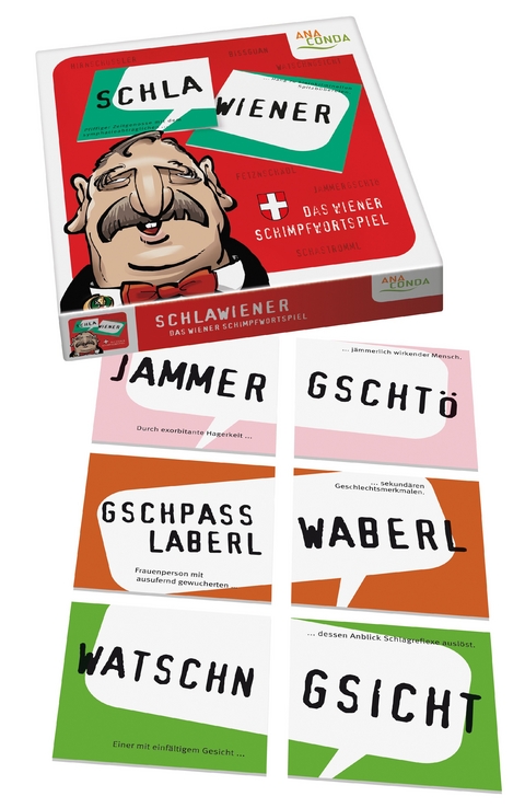 Schlawiener - Das Wiener Schimpfwortspiel - Michael Schmitz, Roland Pecher, Walter Soiron