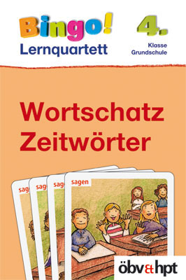 Bingo!-Lernquartett Wortschatz/Zeitwörter 4. Kl.