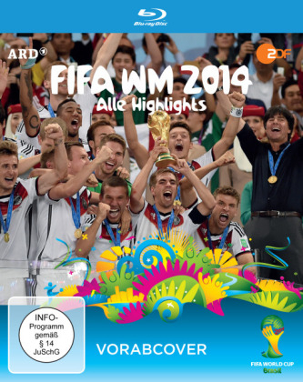 FIFA WM 2014 - Alle Highlights, 3 Blu-rays