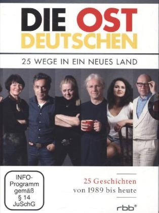 Die Ostdeutschen - 25 Wege in ein neues Land, 3 DVDs