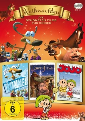 Weihnachten - Die sch&ouml;nsten Filme f&uuml;r Kinder, 3 DVD
