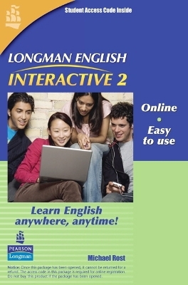 Longman English Interactive 2, Online Version, American English (Access Code Card)