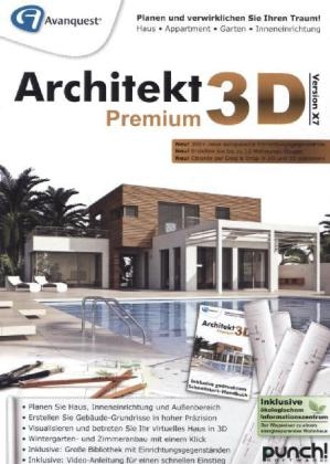 Architekt 3D X7 Premium, 1 DVD-ROM