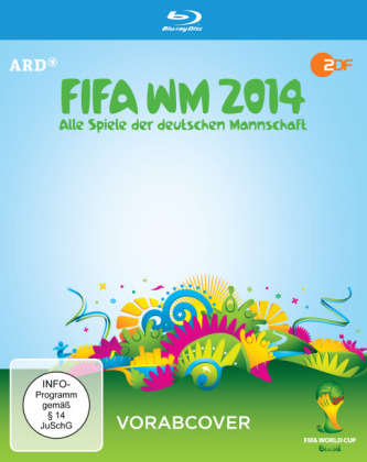 FIFA WM 2014 - Alle Spiele der deutschen Mannschaft, 6 Blu-rays
