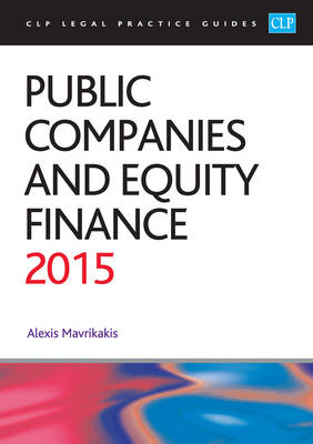 Public Companies and Equity Finance 2015 - Alexis Mavrikakis
