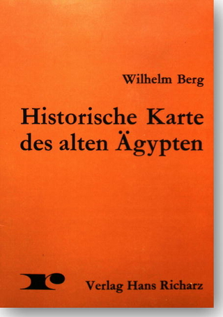 Historische Karte des alten Ägypten