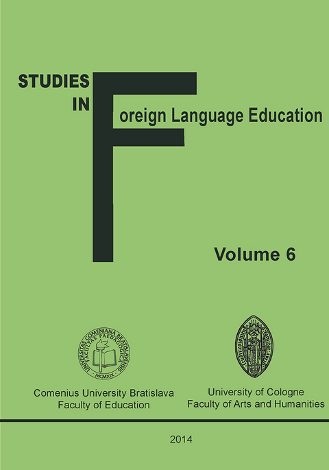 Studies in Foreign Language Education - 