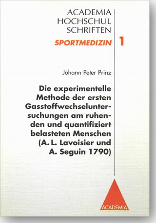 Die experimentelle Methode der ersten Gasstoffwechseluntersuchungen nach A.L. Lavoisier und A. Seguin 1790.