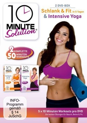 10 Minute Solution - Schlank & Fit in 5 Tagen / Yoga Intensiv, 2 DVDs