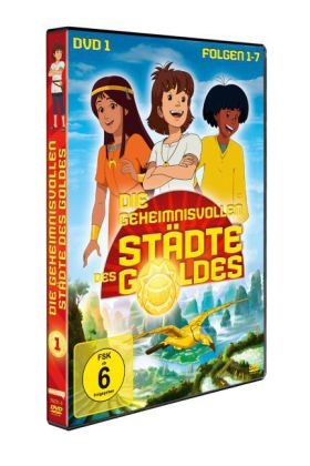 Die geheimnisvollen St&auml;dte des Goldes. Box.1, 1 DVD
