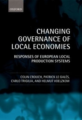 Changing Governance of Local Economies