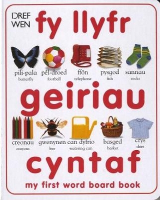 Fy Llyfr Geiriau Cyntaf / My First Word Board Book