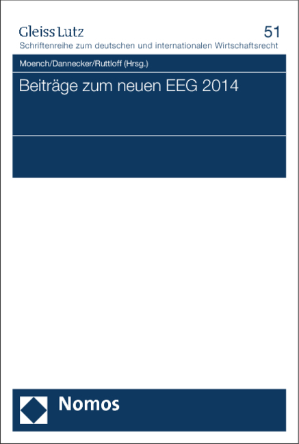 Beitr&auml;ge zum neuen EEG 2014 - 