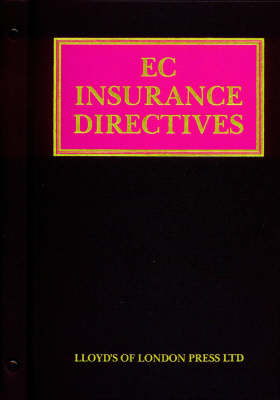 EC Insurance Directives - Julian Maitland-Walker