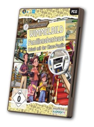 Wimmelbild Familienabenteuer, Urlaub mit der Chaos-Familie, CD-ROM