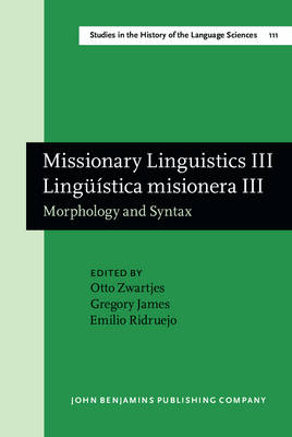 Missionary Linguistics III / Ling&uuml;&iacute;stica misionera III - 
