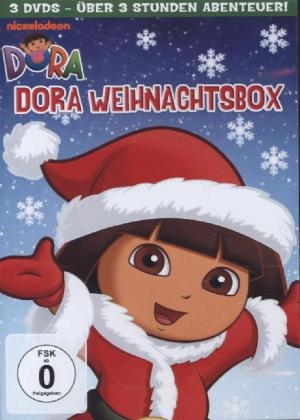 Dora: Weihnachtsbox, 3 DVD