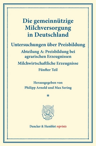 Die gemeinnützige Milchversorgung in Deutschland.