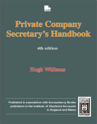 Private Company Secretary's Manual - H. M. Williams