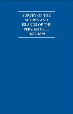Survey of the Shores and Islands of the Persian Gulf 1820–1829 5 Volume Set Including Boxed Watercolour and Ink Views