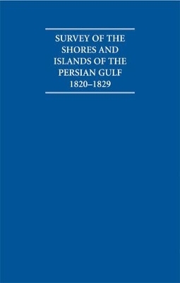 Survey of the Shores and Islands of the Persian Gulf 1820–1829 5 Volume Set Including Boxed Watercolour and Ink Views - 