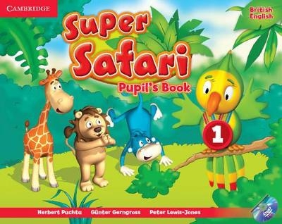 Super Safari Level 1 Pupil's Book with DVD-ROM - Herbert Puchta, G&uuml;nter Gerngross, Peter Lewis-Jones