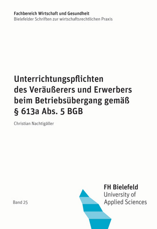 Unterrichtungspflichten des Veräußerers und Erwerbers beim Betriebsübergang gemäß § 613a Abs. 5 BGB