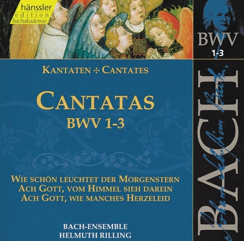 Kantaten, BWV 1-3, 1 Audio-CD. Cantatas, BWV 1-3, 1 Audio-CD - Johann Sebastian Bach