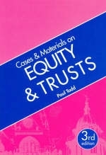 Cases and Materials on Equity and Trusts - Paul Todd