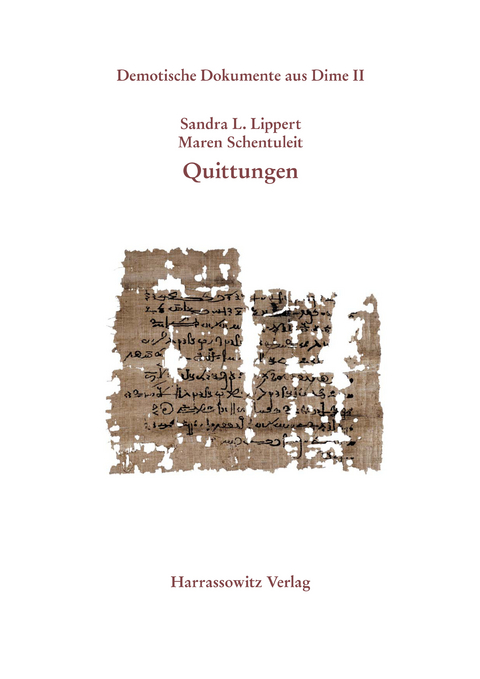 Quittungen - Sandra L Lippert, Maren Schentuleit