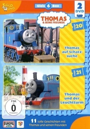 Thomas & seine Freunde, Gleis 6 Box. Folge.20+21, 2 DVDs