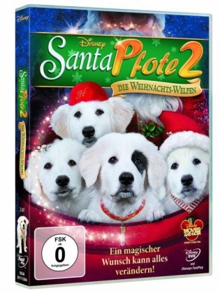 Santa Pfote 2 - Die Weihnachts-Welpen, 1 DVD