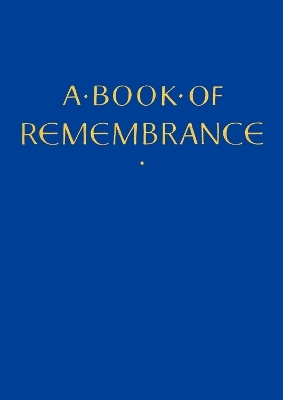 A Book of Remembrance - Margaret Morgan